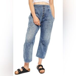 Free People Osaka Relaxed Straight Leg Jeans